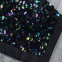 Eliza Sequin Crop Top
