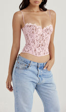 Danaz Rose Lace Underwired Corset