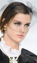 Alyssa Mesh Net Veil Headband
