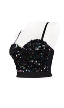 Eliza Sequin Crop Top