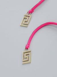 Clemma Sequin Cutout Suit In Pink