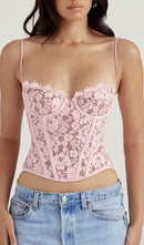 Danaz Rose Lace Underwired Corset