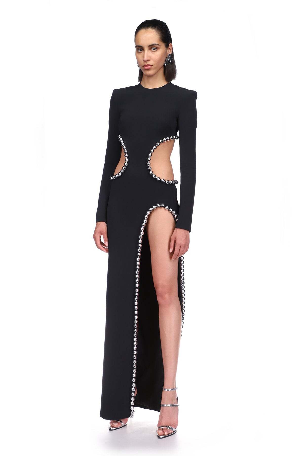 Circe Long Sleeve Cutout Bandage Dress