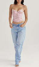 Danaz Rose Lace Underwired Corset