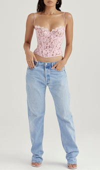 Danaz Rose Lace Underwired Corset