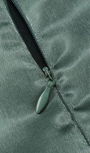 Kidia Strapless Bowknot Mini Dress In Green