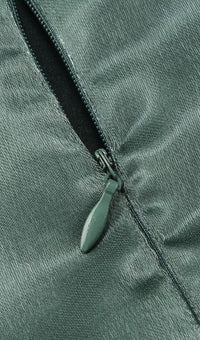 Kidia Strapless Bowknot Mini Dress In Green