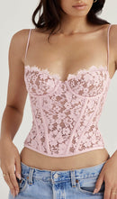 Danaz Rose Lace Underwired Corset