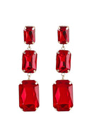 Adalyn Crystal Gem Drap Earrings