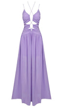 Dayzie Cutout Tulle Maxi Dress In Light Purple