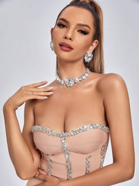 Georgia Diamante Necklace