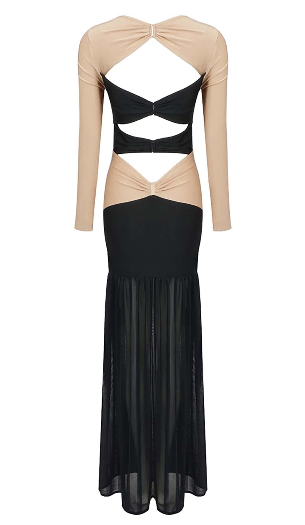 Braya Embellished Cutout Maxi Dress