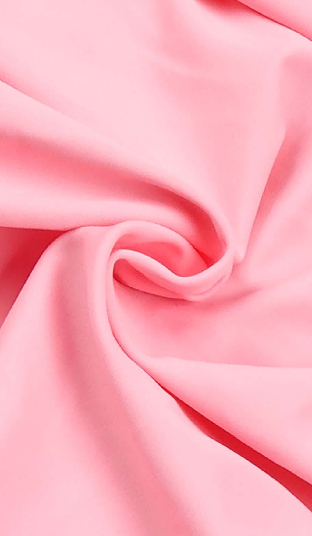 Lalioa Flower-Embellished Ruched Mini Dress In Pink