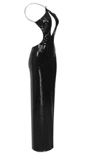 Sephra Front Cutout Backless Maxi Dress In Black