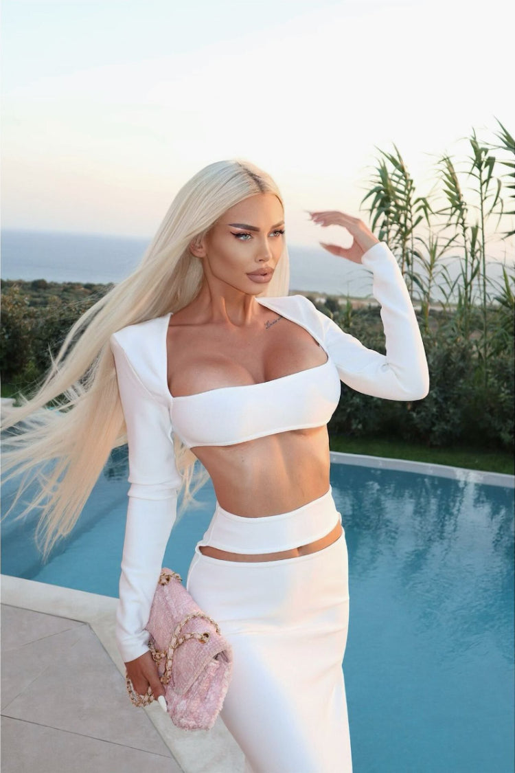 Emily White Bandage Set