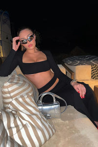 Emily Black Bandage Set