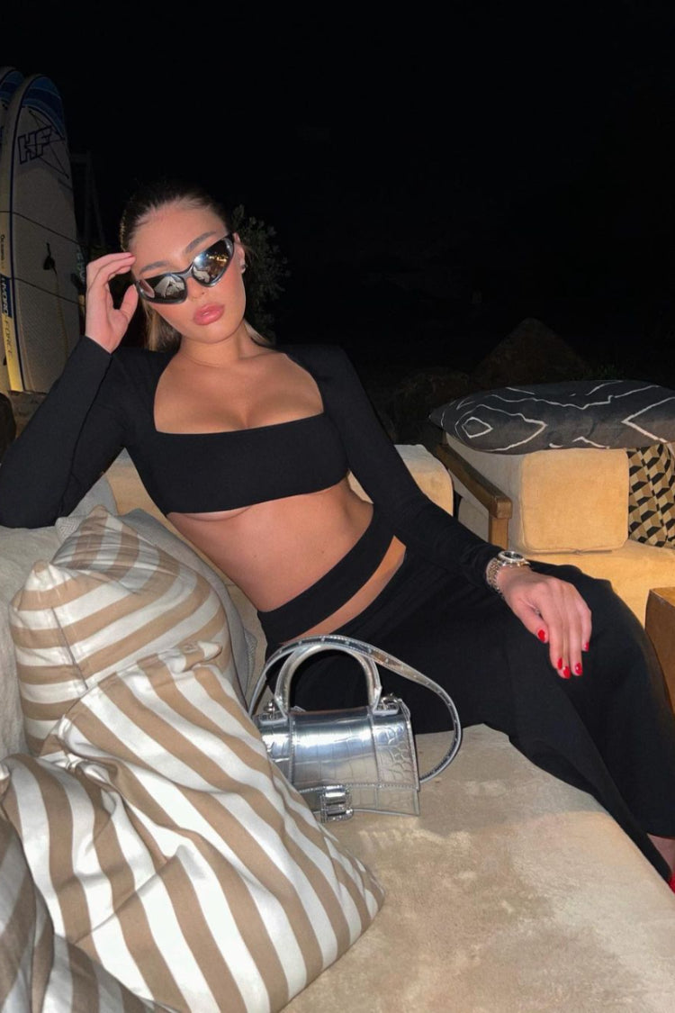 Emily Black Bandage Set