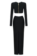 Emily Black Bandage Set