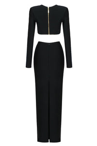 Emily Black Bandage Set