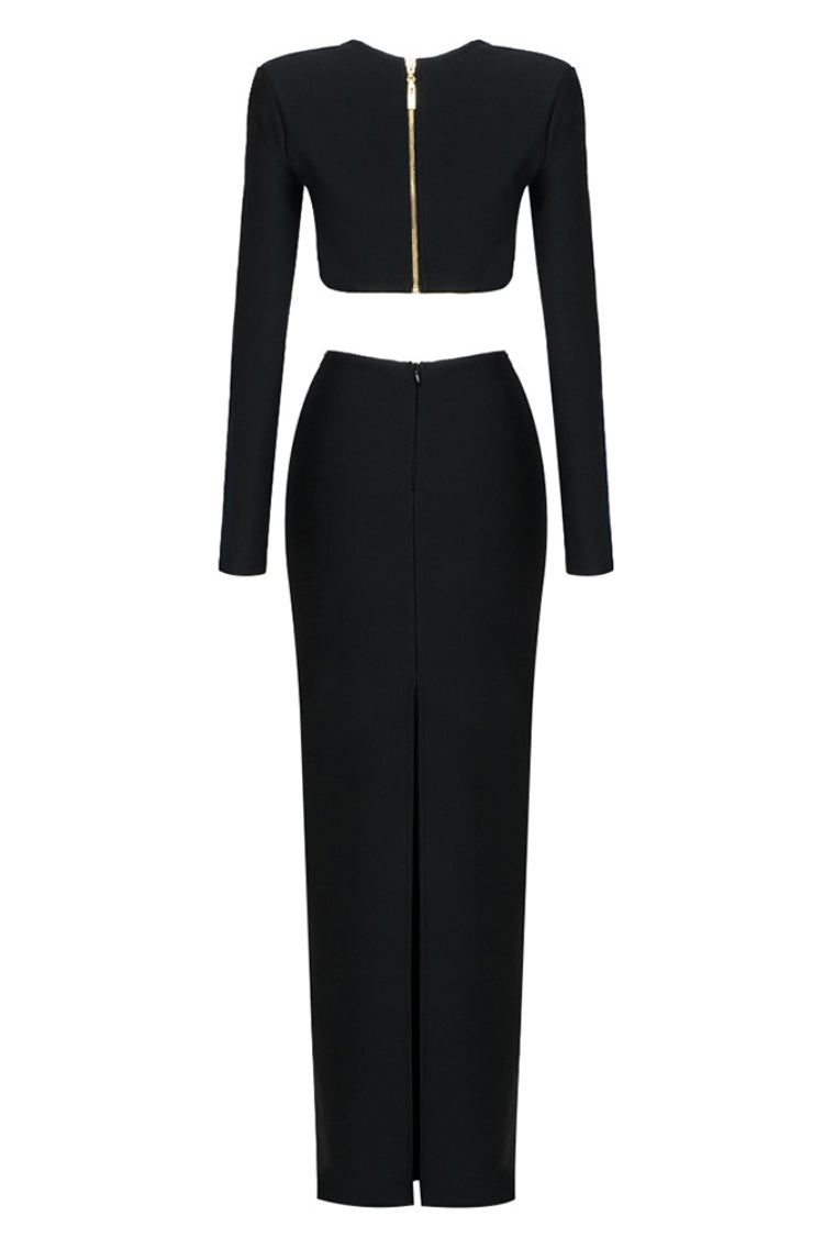 Emily Black Bandage Set