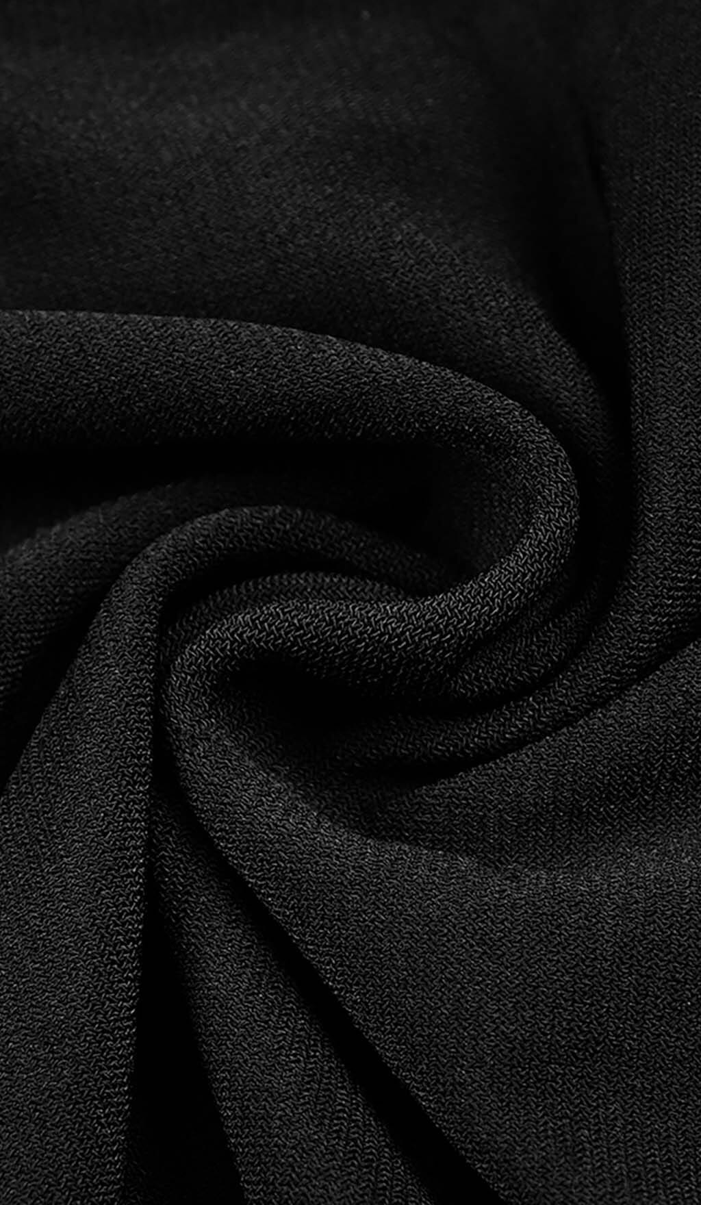 Jikia Rose Bodycon Maxi Dress In Black