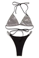 Darja Black Diamante Bikini