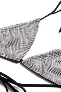 Darja Black Diamante Bikini