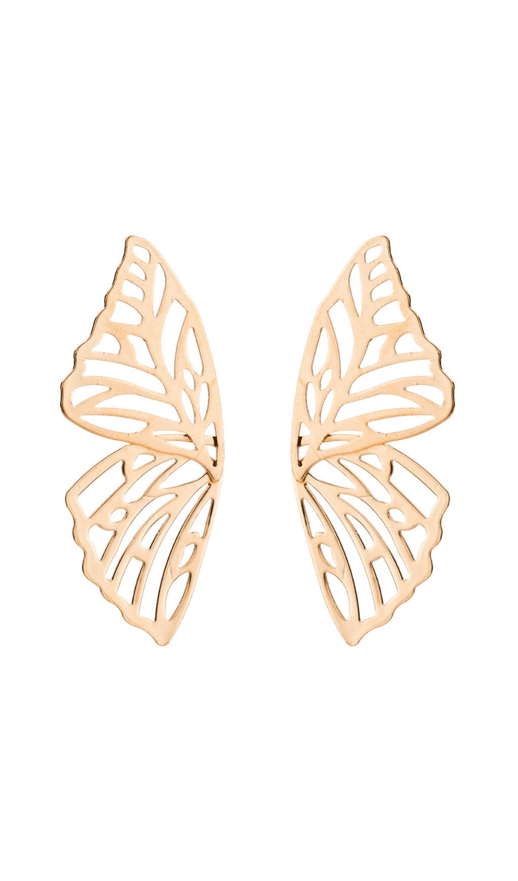 Molly Butterfly Alloy Earrings