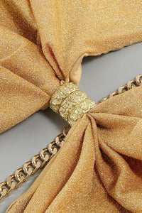 Naima Halter Backless Dress