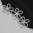 Kiwis Cutout Sleeveless Hot Rhinestone Set