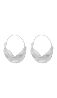 Alina Irregular Leaf Earrings