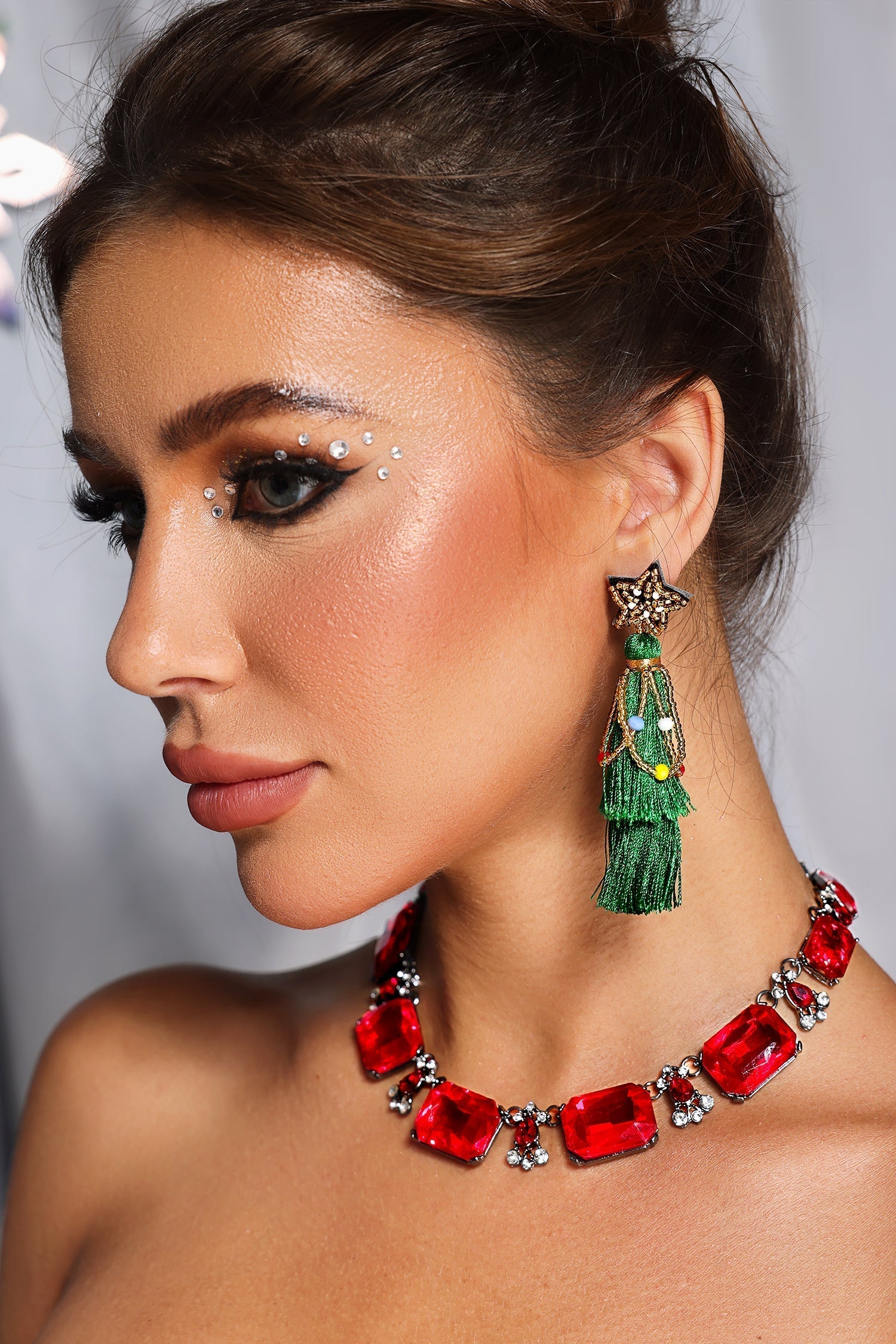 Scarlitt Star Tassel Earrings