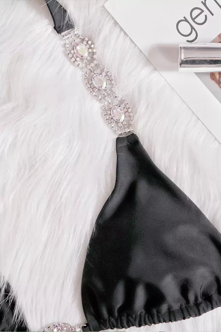 Winola Black Crystal Bikini