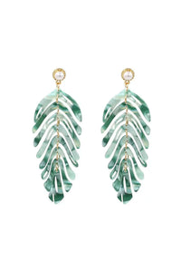 Flavia Leaf Earrings