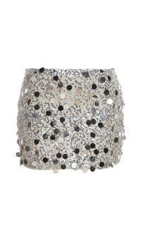 Destiny Low Rise Sequin Mini Skirt