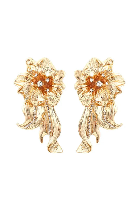 Yatalu Golden Flower Earrings