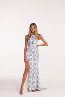Yara Floral Split Maxi Dress