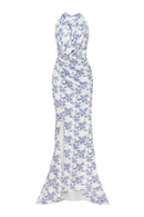 Yara Floral Split Maxi Dress