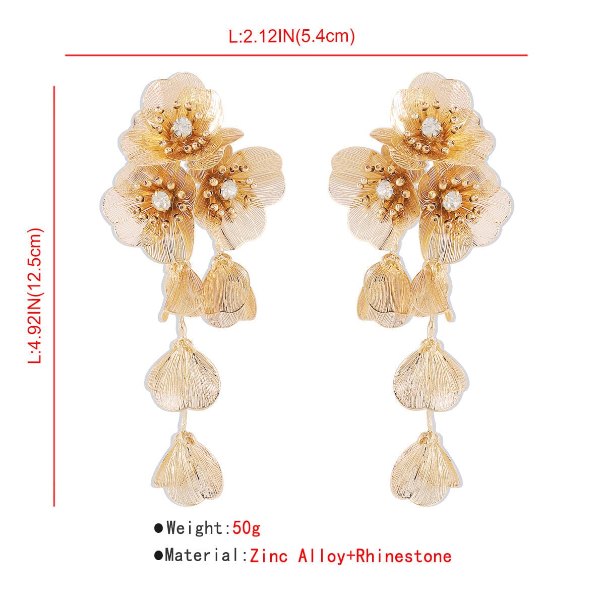 Jayla Flower Earrings