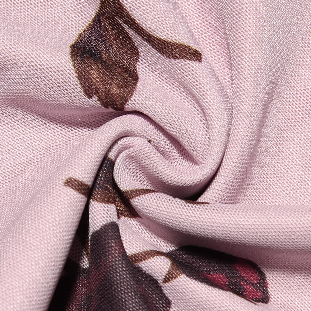 Cleon Backless Maxi Dress In Pink