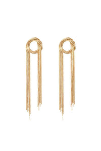 Lili Golden Tassel Earrings