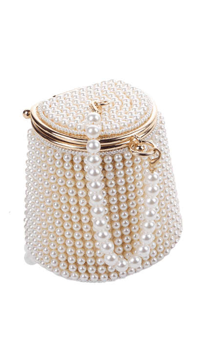 Manik Pearl Bucket Bag