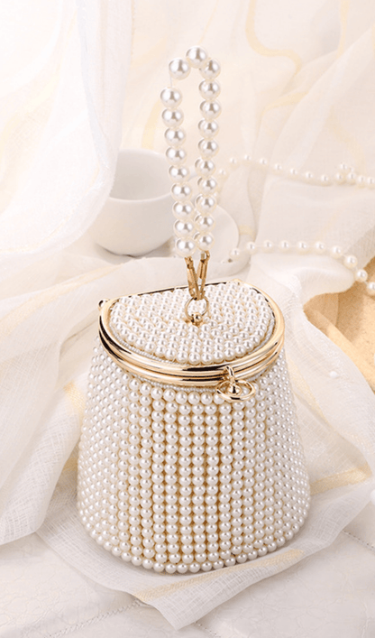 Manik Pearl Bucket Bag