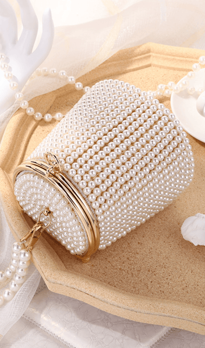 Manik Pearl Bucket Bag