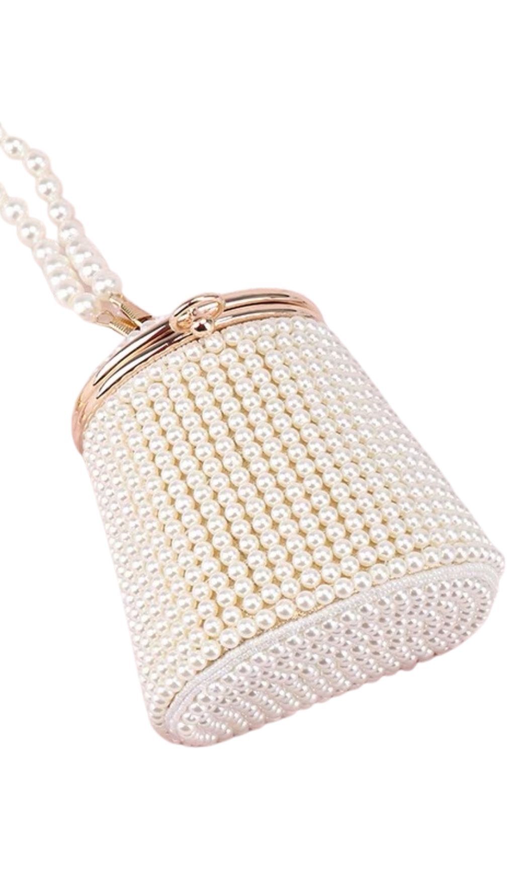 Manik Pearl Bucket Bag