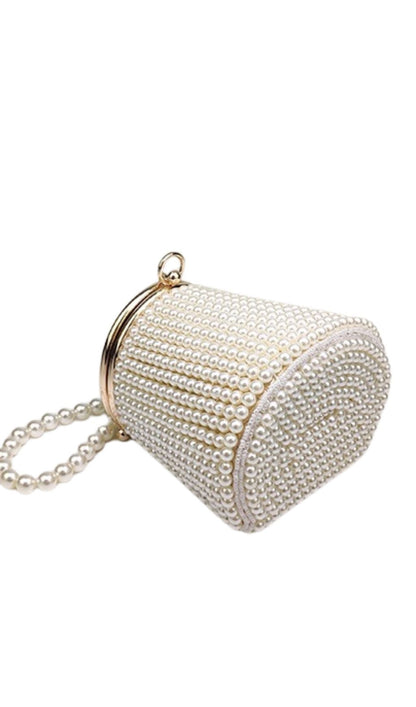 Manik Pearl Bucket Bag