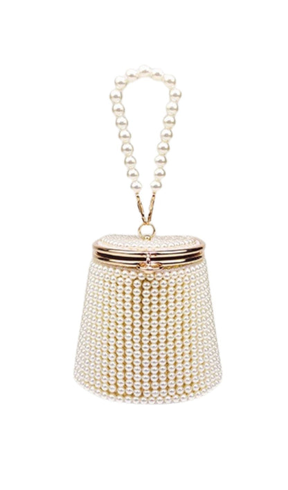 Manik Pearl Bucket Bag