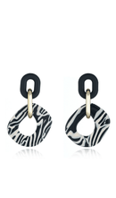 Ariyah Zebra Print Earrings