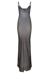 Chiyoko Mesh Maxi Dress