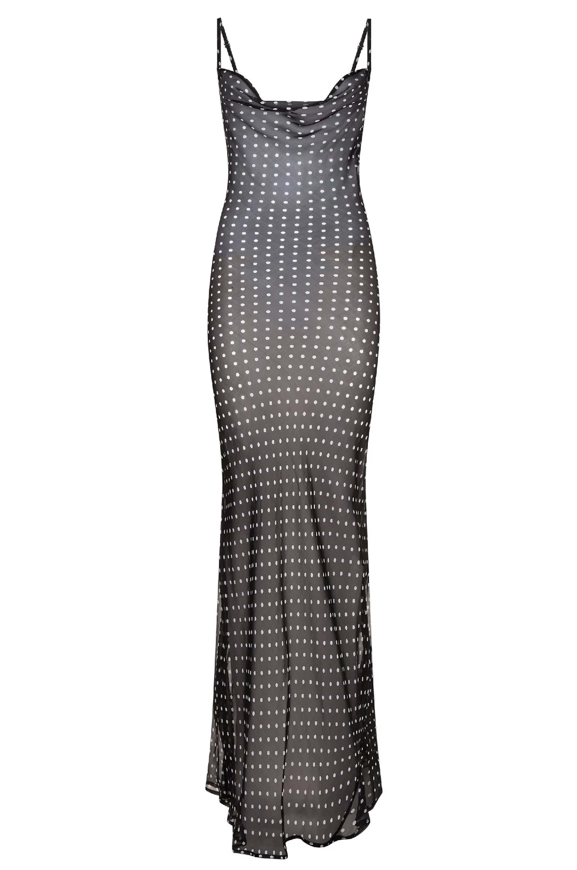 Chiyoko Mesh Maxi Dress